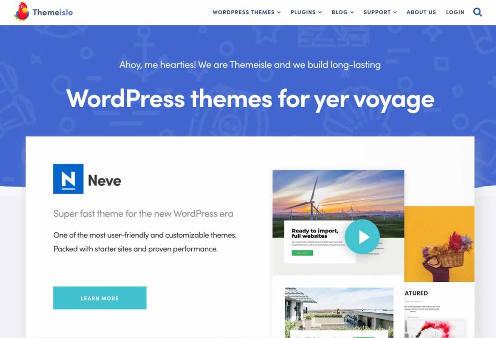 Themeisle – Schnelle und schöne WordPress Themes