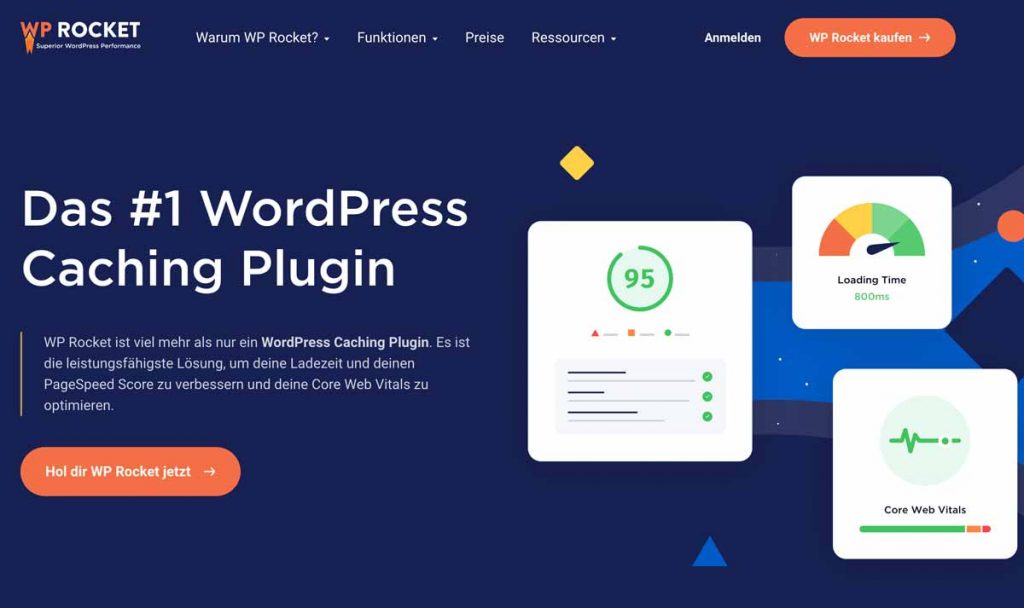 WP Rocket - WordPress Page Caching