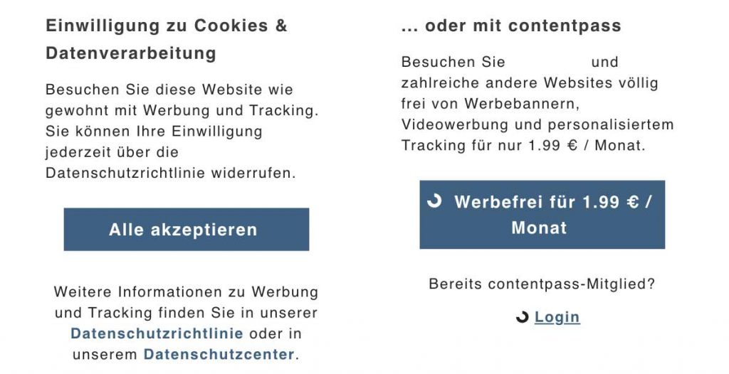 Selektive Paywall als Alternative zum Cookie-Banner